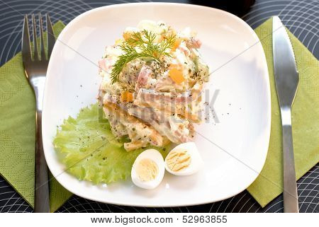 restaurant meal
