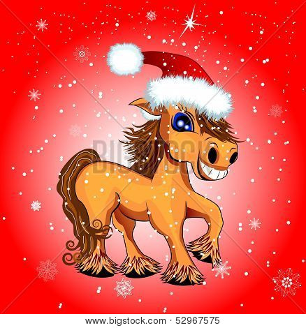 Festive Funny Horse