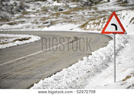Sharp Left Curve