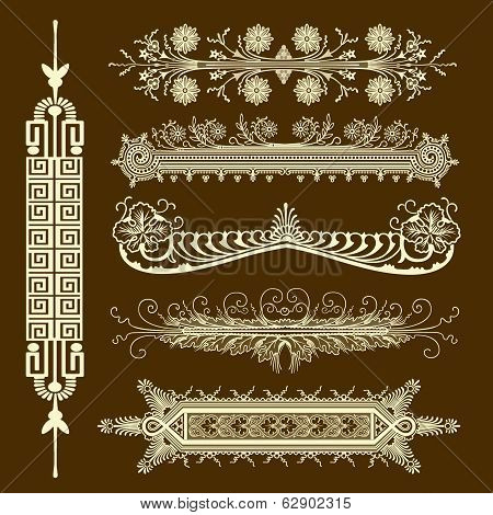 floral elements