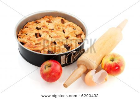 Elma pasta pişirme