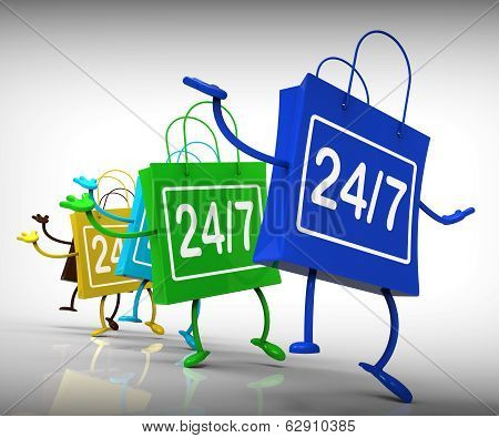 Twenty Four Seven Bags Show Availability All Week Long