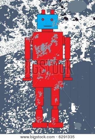 Robot rosso