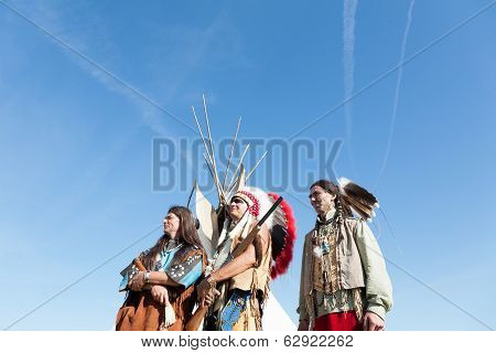 Group of North American Indians