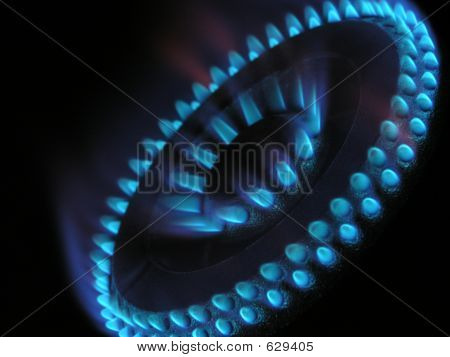 Anillo de llama de gas 2