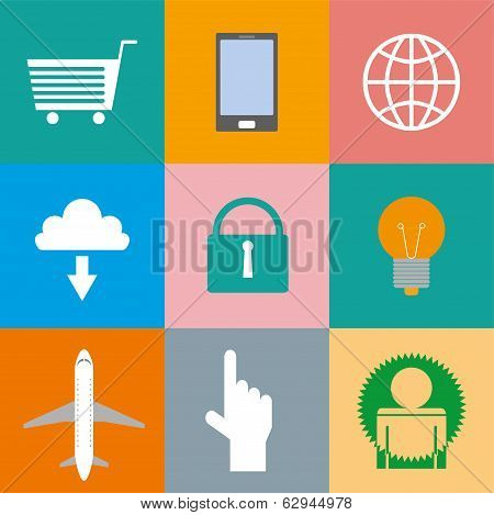 media icons