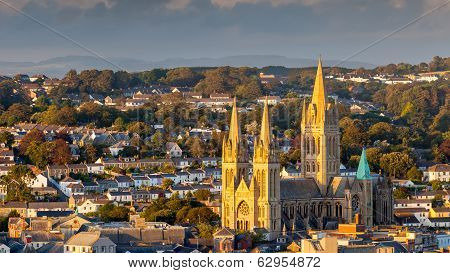 Truro Cathedral Cornwall England