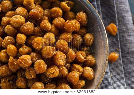 Healthy Roasted Seasoned Chick Peas