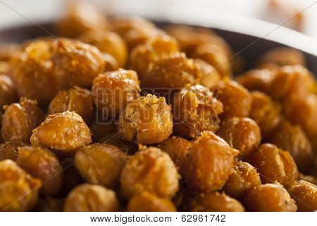 Healthy Roasted Seasoned Chick Peas