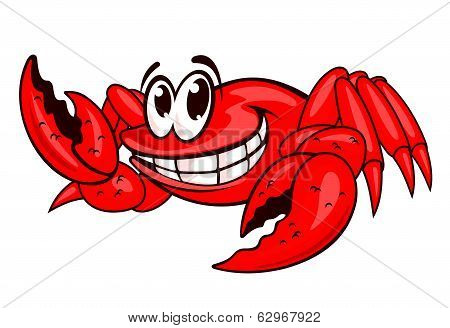Smiling Red Crab