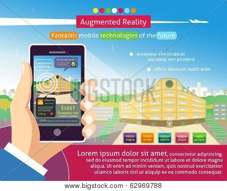 Augmented reality poster