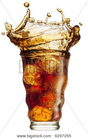 Cola plantschen