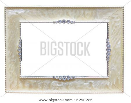 Silber Bilderrahmen