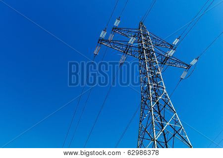 pylon, symbolic photo for energy production, supply and electricity network