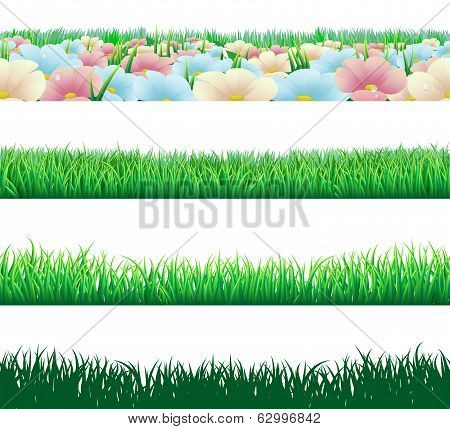 Seamless Grass Elements