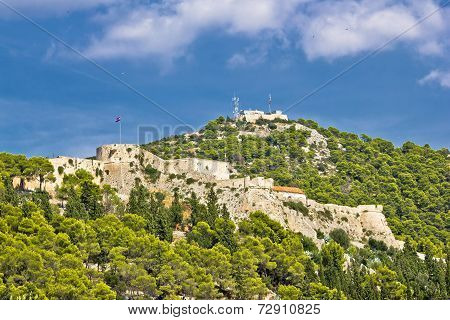 Fortica Fortress In Town Of Hvar