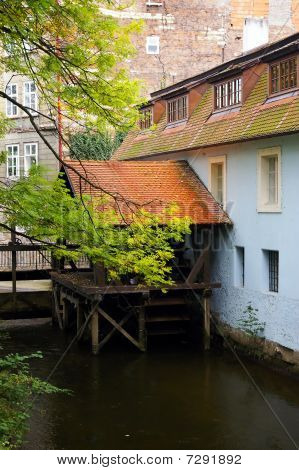 Watermolen In Praag