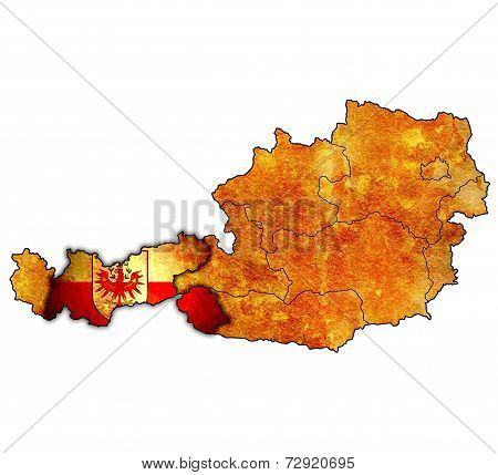 Tirol On Map Of Austria