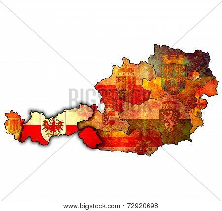 Tirol On Map Of Austria