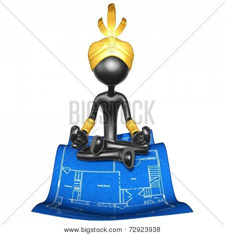 Djinn On Home Construction Blueprint Magic Carpet