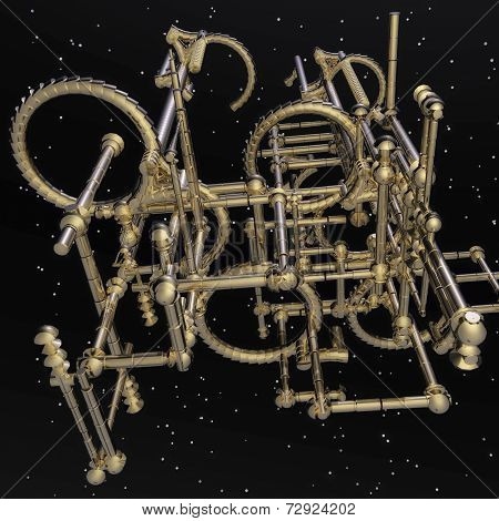 Alien Fractal Structure