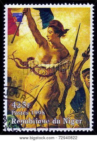 Painting By Eugene Delacroix, Liberty Leading The People