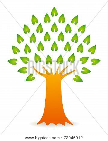 big green tree