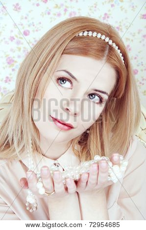 Beautiful Blonde Woman