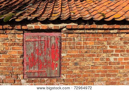 old weathered building
