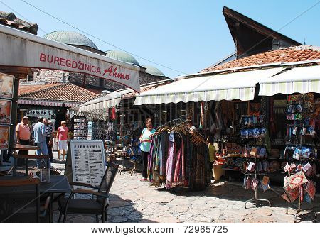 Shops In Bascarsija, Sarajevo
