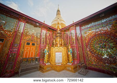 Sutaungyai Pagoda In Mandalay Hill.