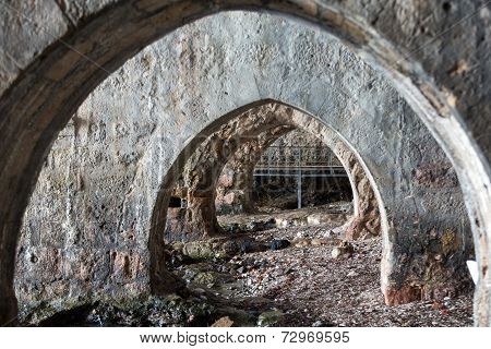 Old shipyard in Alanya.