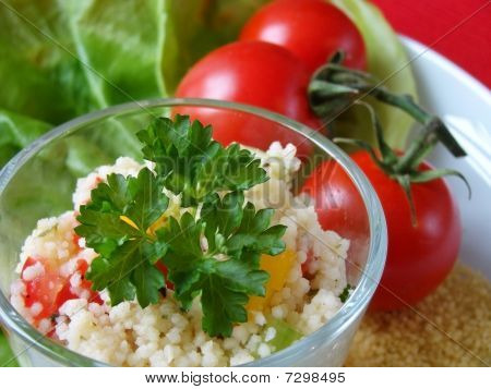 Arabian Tabouleh Schale mit Couscous Tabouleh Mit couscous