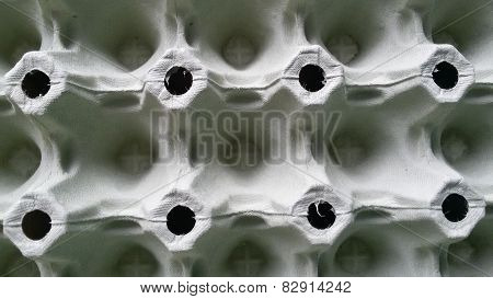 Cardboard box for eggs - background
