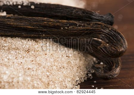 Vanilla Sugar And Vanilla Beans
