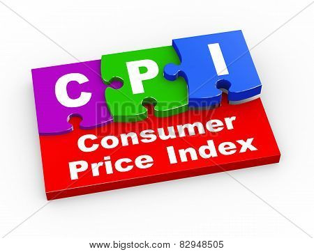 3D Cpi Puzzle Pieces Illustration