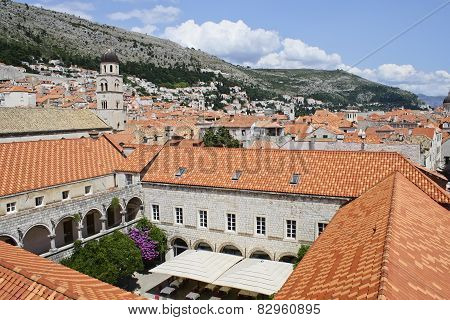 Roofs Of Dubrovnic, Croatia