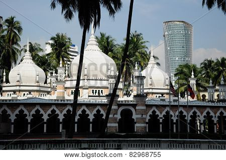 Kuala Lumpur Jamek Mosque in Malaysia