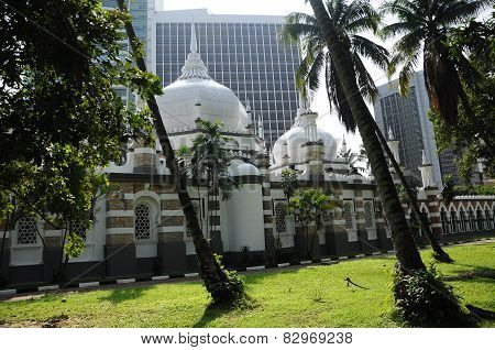 Kuala Lumpur Jamek Mosque in Malaysia