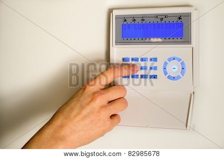 Getting Ready To Set Home Alarm