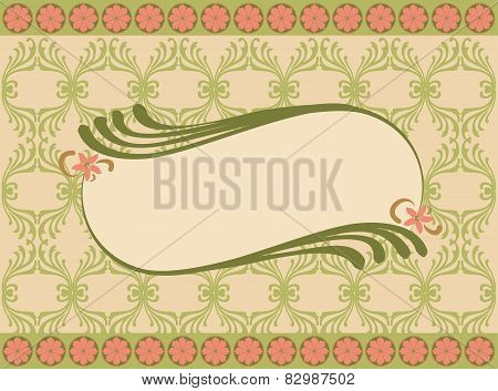 Frame Art Nouveau.