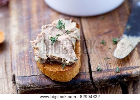 Paste From A Chicken Liver.