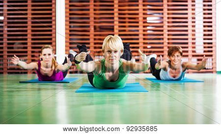 Yoga class