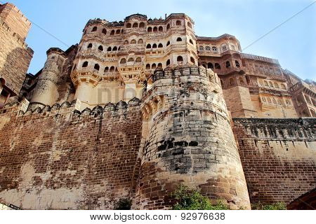 Mighty Meharongarh Fort