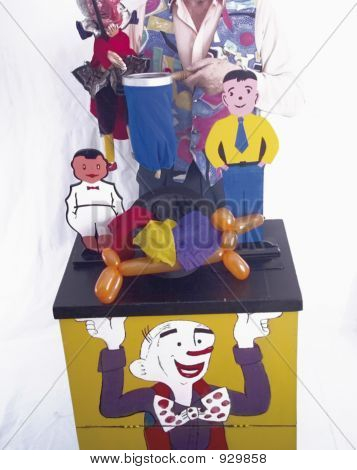 Childrens Entertainer realizando na frente de público