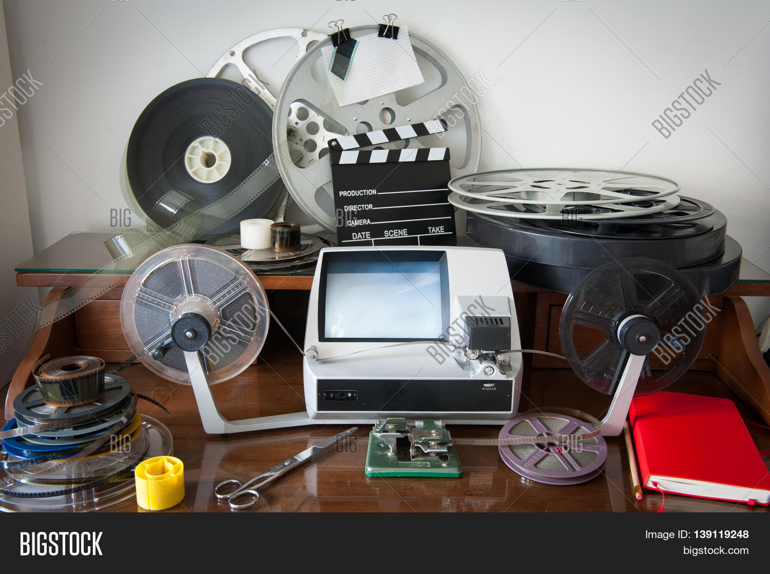 Movie Editing Vintage Image & Photo (Free Trial) Bigstock