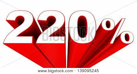 Discount 220 Percent Off Sale.