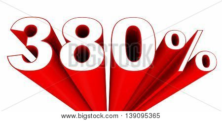 Discount 380 Percent Off Sale.