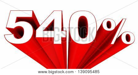 Discount 540 Percent Off Sale.