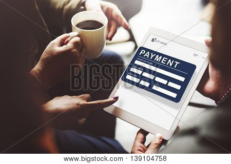 Payment Electronic E-commerce Credit E-payment Concept